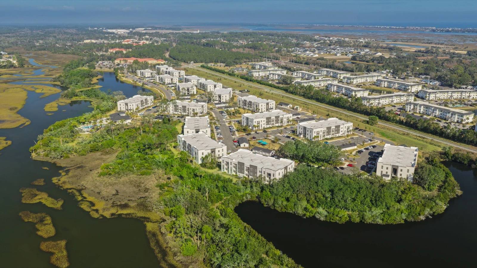 Flagler Crossing aerial view